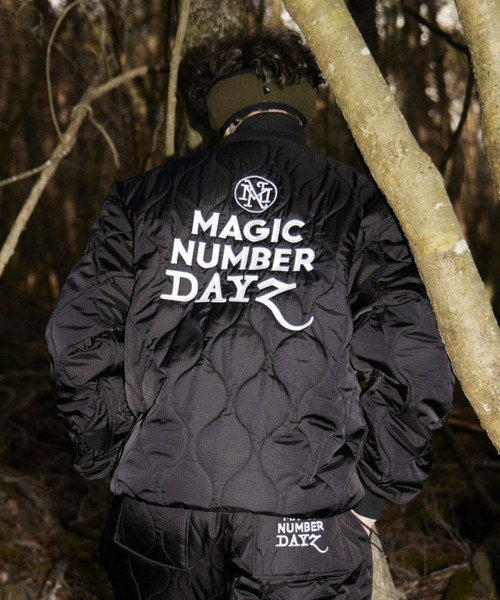 MAGIC NUMBER(マジック ナンバー)の「【MAGIC NUMBER】3M STOCKDAYZ QUILTING JK(その他アウター・メンズ・ブラック/セージグリーン・MEDIUM/LARGE)」の2枚目の写真