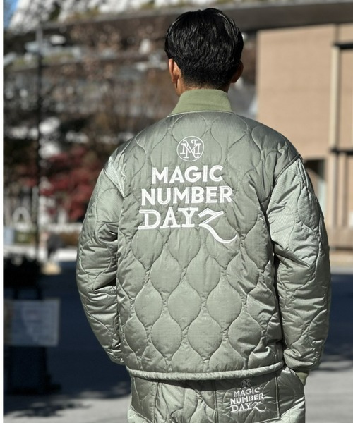 MAGIC NUMBER(マジック ナンバー)の「【MAGIC NUMBER】3M STOCKDAYZ QUILTING JK(その他アウター・メンズ・ブラック/セージグリーン・MEDIUM/LARGE)」の3枚目の写真