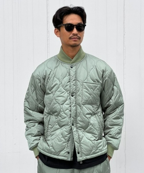 MAGIC NUMBER(マジック ナンバー)の「【MAGIC NUMBER】3M STOCKDAYZ QUILTING JK(その他アウター・メンズ・ブラック/セージグリーン・MEDIUM/LARGE)」の6枚目の写真