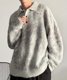 Classical Origin(NVJIW)́yClassical Originzu܂ŖѕzBvwACNVM[fރjbg|Vc^Mohair-Like Shaggy Knit Polo Shirt(jbg/Z[^[)