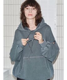 VEQUM(VEQUM)́yVEQUMzCLUSH LOOSE WIDE HOODIE(p[J[)