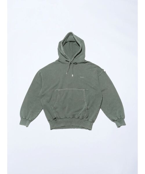 VEQUM(VEQUM)の「【VEQUM】CLUSH LOOSE WIDE HOODIE(パーカー・レディース・グリーン/ブラウン・FREE)」の5枚目の写真