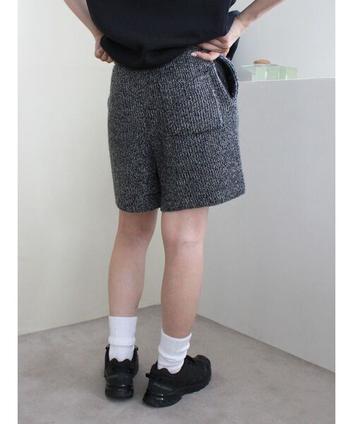 Ungrid（アングリッド）の「カラーネップニットハーフパンツ（その他パンツ・レディース・ブラウン/チャコールグレー・FREE）」の13枚目の写真