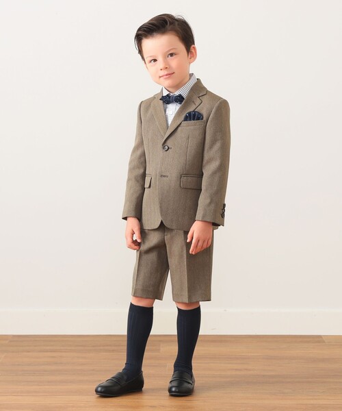 専用【超美品】BEAMSスーツ130 waltz by BEAMS DESIGN】130男の子フォーマルスーツ