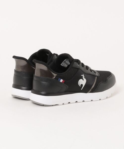 le coq sportif（ルコックスポルティフ）の「《le coq sportif》ﾗ ｾｰﾇ LM SI/LA SEINE LM S（スニーカー・レディース・ピンク系/ブラック×ホワイト・24.0cm/23.5cm/23.0cm/24.5cm/22.5cm）」の3枚目の写真