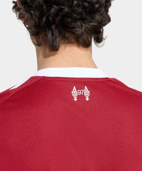 adidas リバプールジャージ 赤/白 adidas tシャツ リバプール FC 25/26 長袖 ホームジャージー
