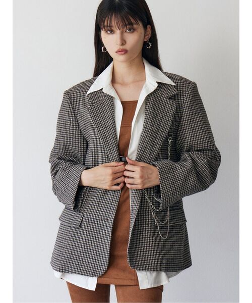 セール】カラーアタッチメントジャケット（テーラードジャケット