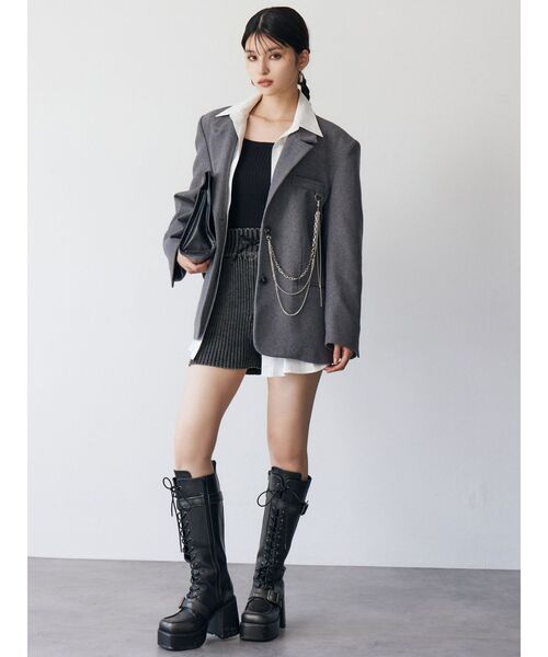 セール】カラーアタッチメントジャケット（テーラードジャケット