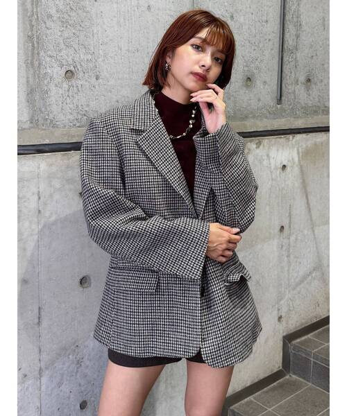 MURUA（ムルーア）の「カラーアタッチメントジャケット（テーラードジャケット・レディース・その他1/グレー・FREE）」の21枚目の写真