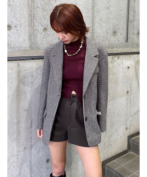 MURUA（ムルーア）の「カラーアタッチメントジャケット（テーラードジャケット・レディース・その他1/グレー・FREE）」の22枚目の写真