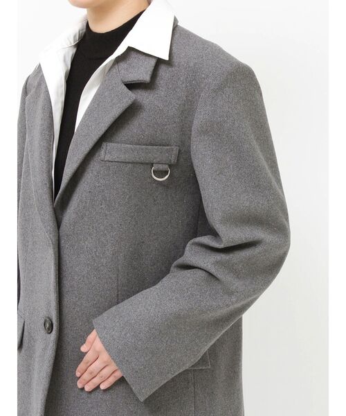 セール】カラーアタッチメントジャケット（テーラードジャケット