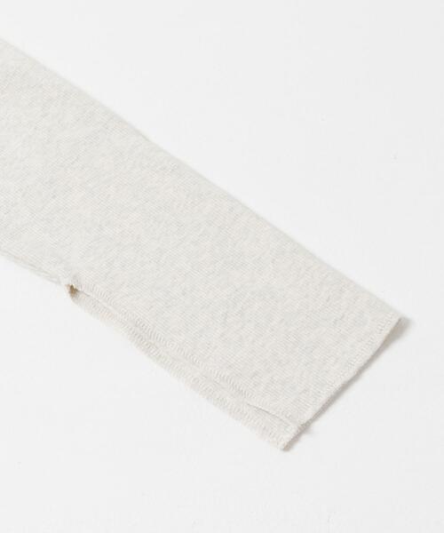 KBF（ケイビーエフ）の「バックオープンカップ付ロンTEE（Tシャツ/カットソー・レディース・オートミール/アイボリー/チャコールグレー・ONE）」の18枚目の写真