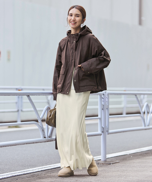 セール】≪洗濯機洗い可≫撥水メモリーウェザーHOODIEブルゾン（その他