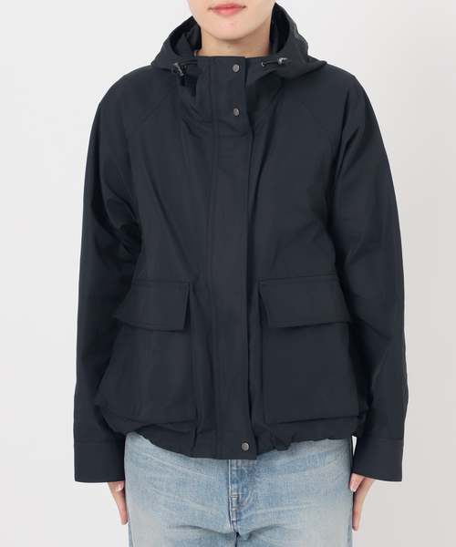 FRAMeWORK(フレームワーク)の「≪洗濯機洗い可≫撥水メモリーウェザーHOODIEブルゾン(その他アウター・レディース・ブラウン/ブラック・36/38)」の16枚目の写真