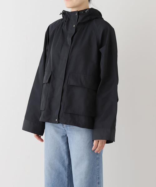 FRAMeWORK(フレームワーク)の「≪洗濯機洗い可≫撥水メモリーウェザーHOODIEブルゾン(その他アウター・レディース・ブラウン/ブラック・36/38)」の21枚目の写真