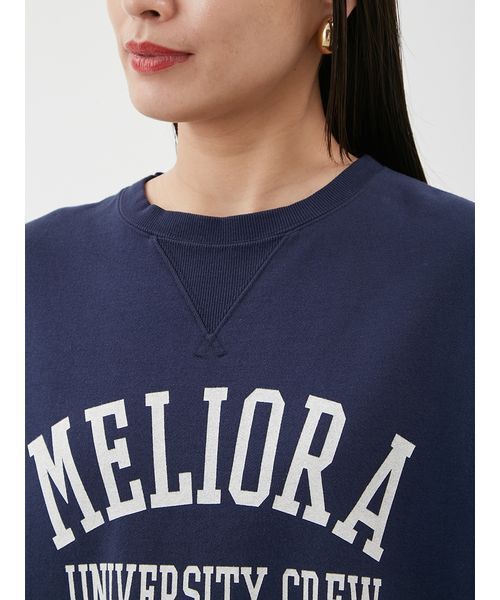 Mila Owen（ミラオーウェン）の「【セットアップ対応】半袖コットンスウェットプルオーバー（スウェット・レディース・ライトグレー/バーガンディー/ネイビー/ライトブルー・0/1）」の21枚目の写真