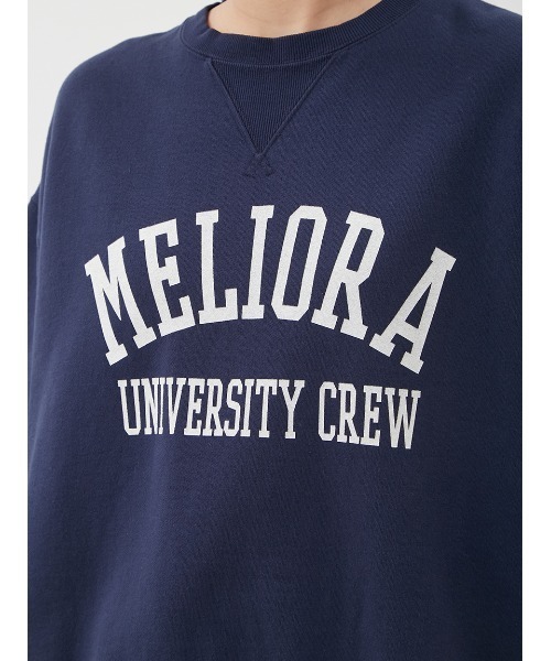 Mila Owen（ミラオーウェン）の「【セットアップ対応】半袖コットンスウェットプルオーバー（スウェット・レディース・ライトグレー/バーガンディー/ネイビー/ライトブルー・0/1）」の13枚目の写真