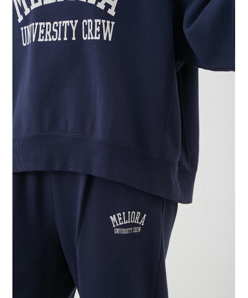 Mila Owen（ミラオーウェン）の「【セットアップ対応】半袖コットンスウェットプルオーバー（スウェット・レディース・ライトグレー/バーガンディー/ネイビー/ライトブルー・0/1）」の16枚目の写真