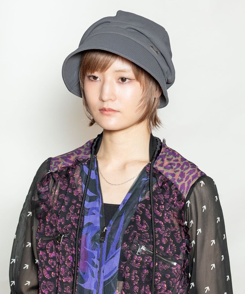 CA4LA（カシラ）の「LEYLA（ハット・レディース・ベージュ/チャコールグレー/ブラック・ONESIZE）」の4枚目の写真