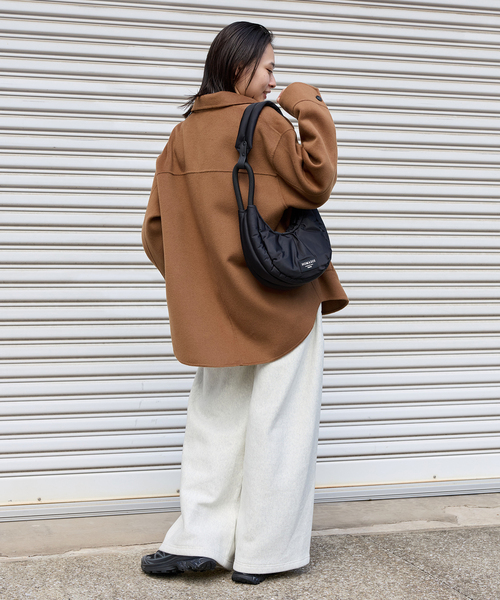 JOURNAL STANDARD（ジャーナルスタンダード）の「スーパー120ダブルビーバーCPO（その他アウター・レディース・ネイビー/タン・FREE）」の12枚目の写真