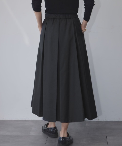 セール】【2025AW】ボックスプリーツ ロング スカート（スカート