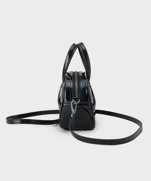 PUMA（プーマ）の「【PUMA】1976 マイクロ グリップバッグ（ハンドバッグ・レディース・ブラック/ライトイエロー系/ピンク系・00）」の8枚目の写真