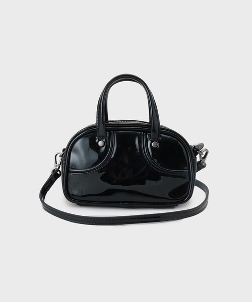 PUMA（プーマ）の「【PUMA】1976 マイクロ グリップバッグ（ハンドバッグ・レディース・ブラック/ライトイエロー系/ピンク系・00）」の9枚目の写真