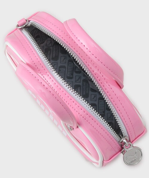 PUMA（プーマ）の「【PUMA】1976 マイクロ グリップバッグ（ハンドバッグ・レディース・ブラック/ライトイエロー系/ピンク系・00）」の13枚目の写真