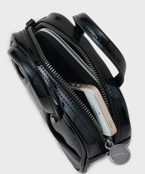 PUMA（プーマ）の「【PUMA】1976 マイクロ グリップバッグ（ハンドバッグ・レディース・ブラック/ライトイエロー系/ピンク系・00）」の14枚目の写真