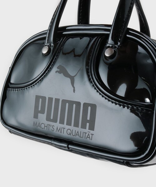 PUMA（プーマ）の「【PUMA】1976 マイクロ グリップバッグ（ハンドバッグ・レディース・ブラック/ライトイエロー系/ピンク系・00）」の16枚目の写真