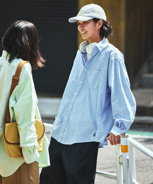 セール】NAUTICA/ノーティカ ヴィンテージライク ストライプ ブロード