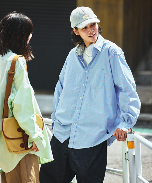 セール】NAUTICA/ノーティカ ヴィンテージライク ストライプ ブロード