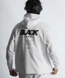 〔BLACK LABEL〕SORONA PONTE PO PARKA:セットアップ ポンチ素材 プルオーバー パーカー