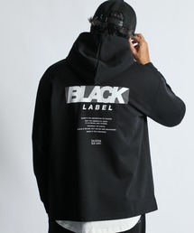 〔BLACK LABEL〕SORONA PONTE PO PARKA：セットアップ ポンチ素材 プルオーバー パーカー