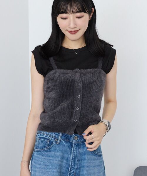 AWAKE NY チューリップニットベスト UNISEX チェックニットベスト – BUNNY APARTMENT