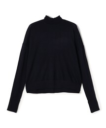 【新品】TOMORROW LAND ネイビー ハイネックニット セール】TOMORROWLAND TRICOT スーパーファインメリノウール