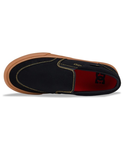 DC SHOES(ディーシーシューズ)の「VARIAL SLIP-ON S/DCスリッポンスニーカー(スニーカー・メンズ・ブラック×ホワイト/ブラック系その他・26cm/25.5cm/25cm/24.5cm/24cm/23.5cm/23cm/29cm/28.5cm/28cm/27.5cm/27cm/26.5cm)」の11枚目の写真