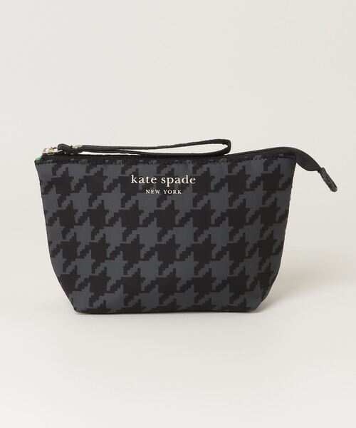 kate spade new york（ケイトスペード ニューヨーク）の「ハンカチポーチ（ポーチ・レディース・ブラック/グレー/アイボリー・FREE）」の9枚目の写真