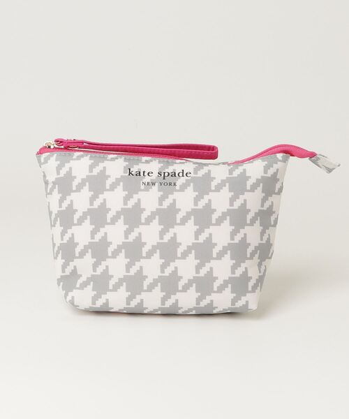 kate spade new york（ケイトスペード ニューヨーク）の「ハンカチポーチ（ポーチ・レディース・ブラック/グレー/アイボリー・FREE）」の16枚目の写真