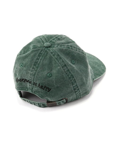 The Make Happy Studio（ザメイクハッピーストゥディオ）の「The Make Happy Studio/ザメイクハッピーストゥディオ/SMILE CAP（キャップ・メンズ・ベージュ/グレー系その他3/モスグリーン・F）」の16枚目の写真