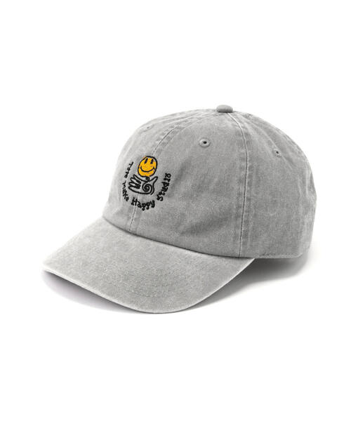 The Make Happy Studio（ザメイクハッピーストゥディオ）の「The Make Happy Studio/ザメイクハッピーストゥディオ/SMILE CAP（キャップ・メンズ・ベージュ/グレー系その他3/モスグリーン・F）」の10枚目の写真
