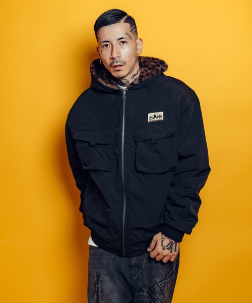 Reversible nylon fur blouson（ブルゾン）｜Subciety（サブサエティ