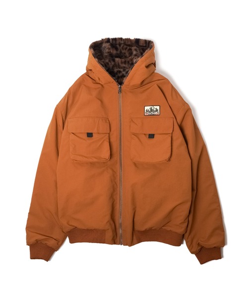 Subciety(サブサエティ)の「Reversible nylon fur blouson(ブルゾン・メンズ・オリーブ/ブラック/キャメル・X-LARGE/LARGE/MEDIUM/SMALL)」の7枚目の写真