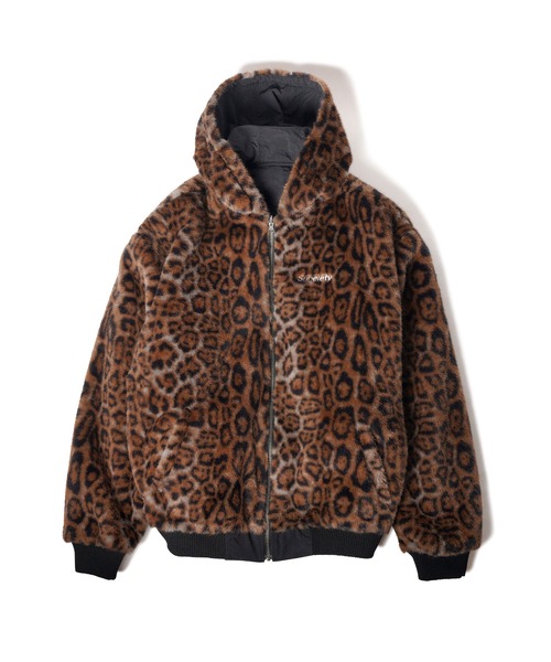 Subciety(サブサエティ)の「Reversible nylon fur blouson(ブルゾン・メンズ・オリーブ/ブラック/キャメル・X-LARGE/LARGE/MEDIUM/SMALL)」の5枚目の写真