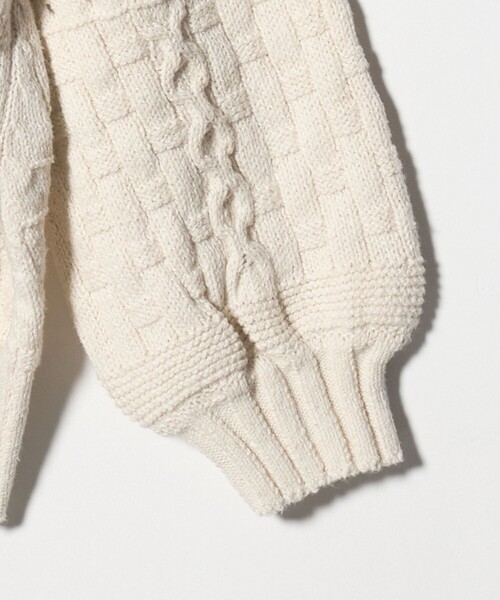 Off-White アイボリー ニットセーター 長袖 楽天市場】オフホワイト（ニット・セーター｜トップス）：レディース