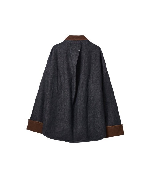 denim over shirt jacket(unisex)（デニムジャケット）｜Knuth Marf