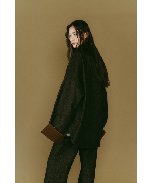 denim over shirt jacket(unisex)（デニムジャケット）｜Knuth Marf
