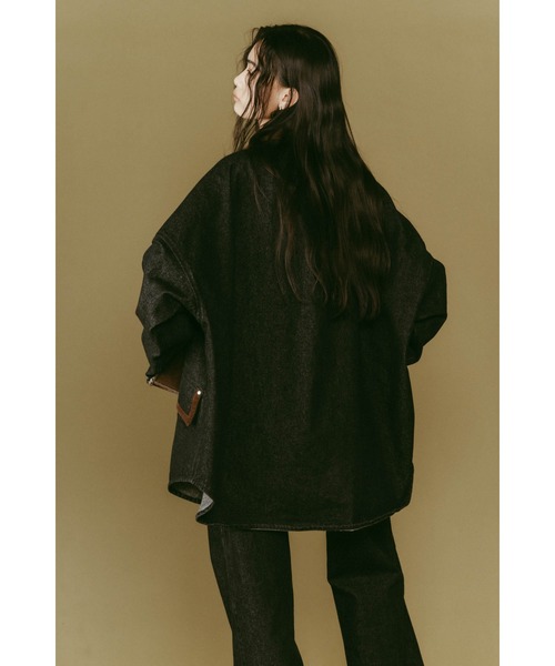 denim over shirt jacket(unisex)（デニムジャケット）｜Knuth Marf