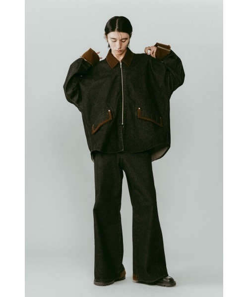 denim over shirt jacket(unisex)（デニムジャケット）｜Knuth Marf