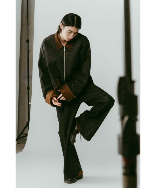 denim over shirt jacket(unisex)（デニムジャケット）｜Knuth Marf